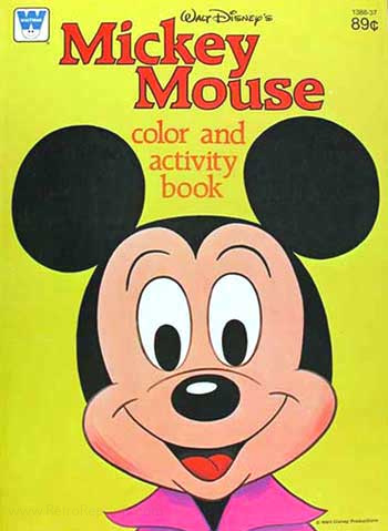 Mickey Mouse and Friends Coloring and Activity Book