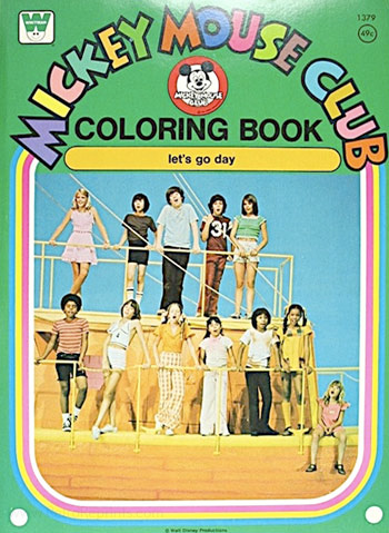 Mickey Mouse Club Coloring Book