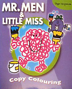 Mr. Men & Little Miss Coloring Book