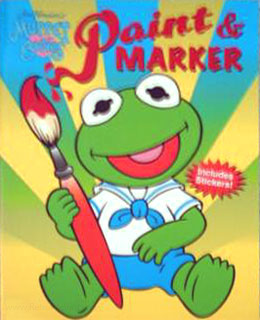 Muppet Babies, Jim Henson's Paint n Marker Book