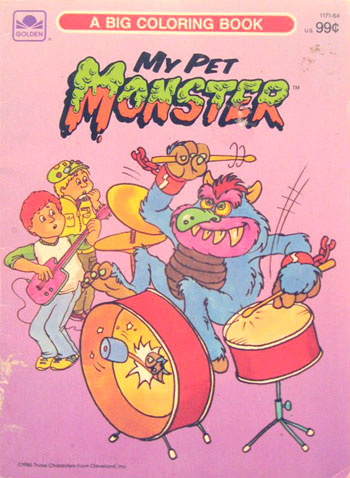 My Pet Monster Coloring Book