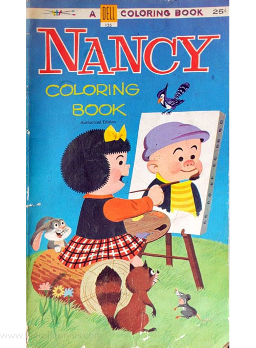 Nancy & Sluggo Coloring Book