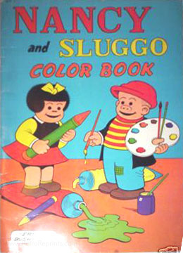 Nancy & Sluggo Coloring Book