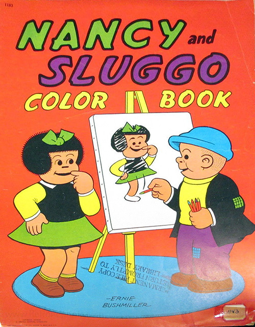 Nancy & Sluggo Coloring Book