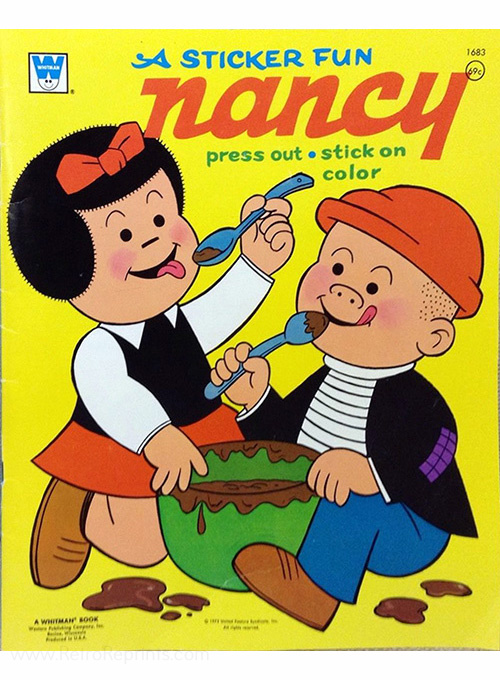Nancy & Sluggo Sticker Fun