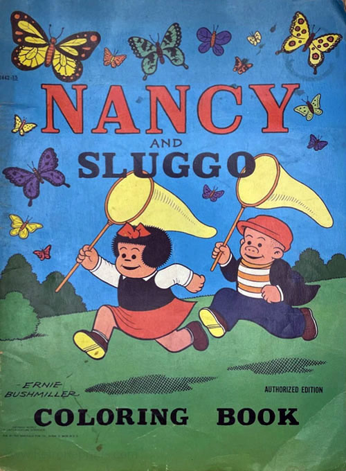 Nancy & Sluggo Coloring Book