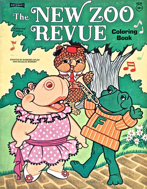 New Zoo Revue Coloring Book