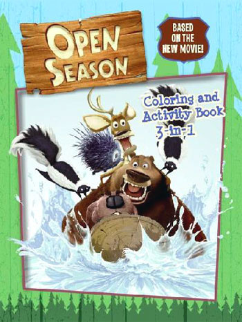 Open Season Coloring and Activity Book