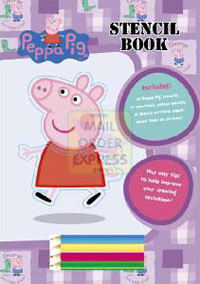 Peppa Pig Stencil Book