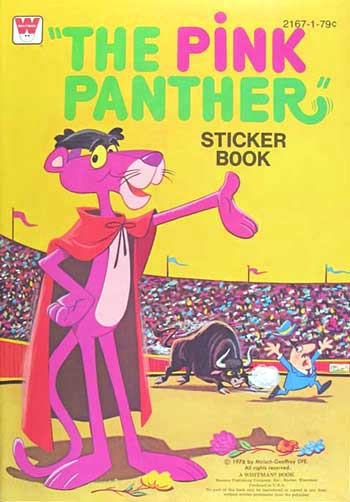 Pink Panther, The Sticker Book