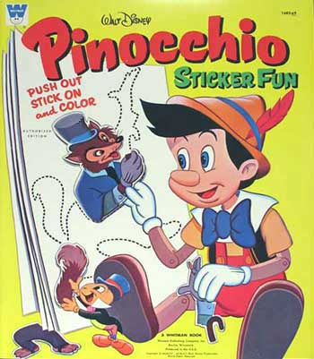 Pinocchio, Disney's Sticker Fun