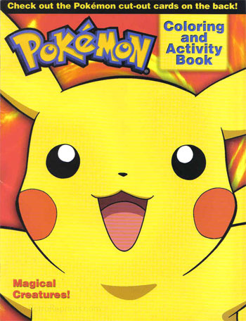 Pokemon Coloring and Activity Book