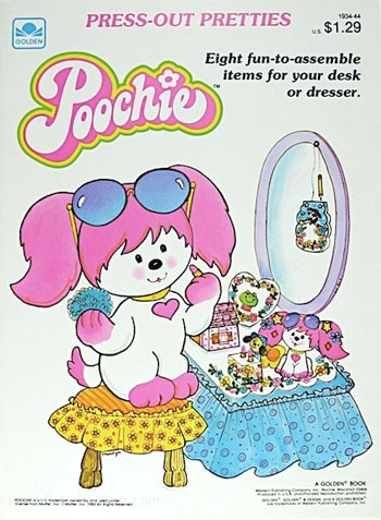Poochie Press Out Book