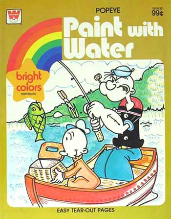 Popeye the Sailor Man Paint with Water