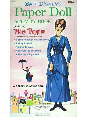 Mary Poppins Paper Doll