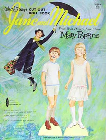 Mary Poppins Paper Doll