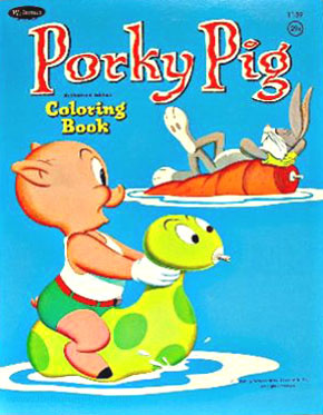 Porky Pig Coloring Book