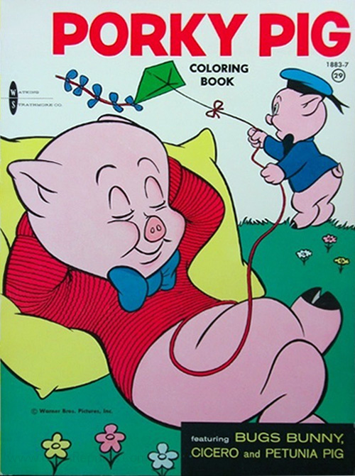 Porky Pig Coloring Book