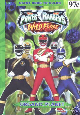 Power Rangers Wild Force Organic Planet