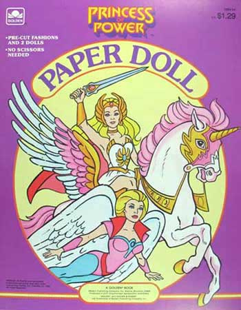She-Ra: Princess of Power Paper Doll