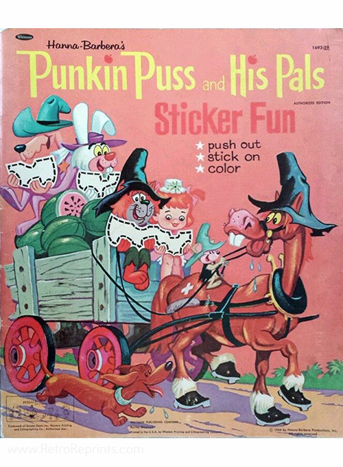 Mushmouse & Punkin Puss Sticker Fun