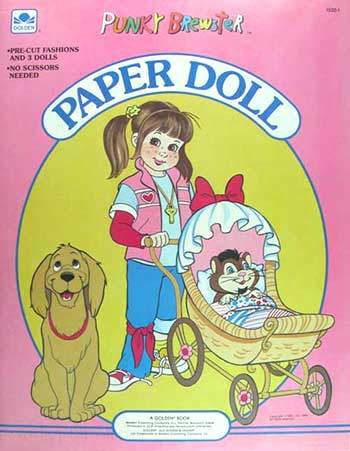 It's Punky Brewster Paper Doll