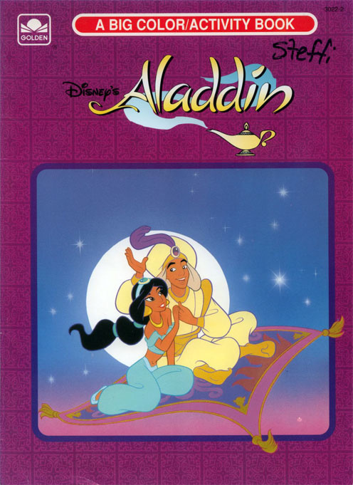 Aladdin, Disney's Coloring and Activity Book