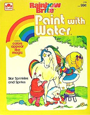 Rainbow Brite Paint with Water