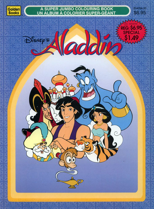 Aladdin, Disney's Coloring Book