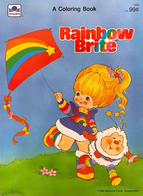 Rainbow Brite Coloring Book