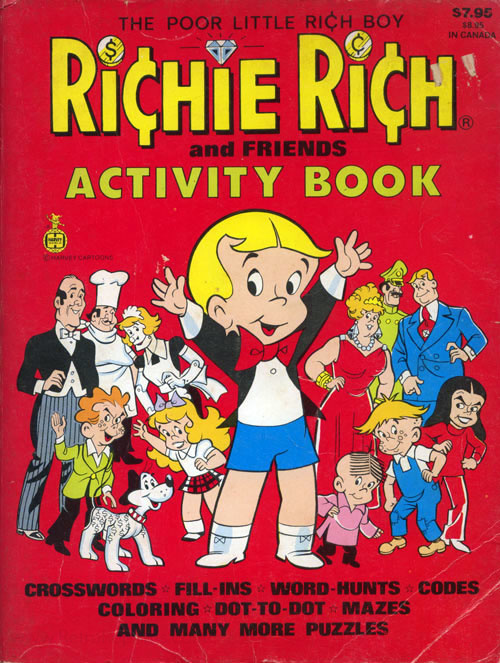 Richie Rich Activity Book