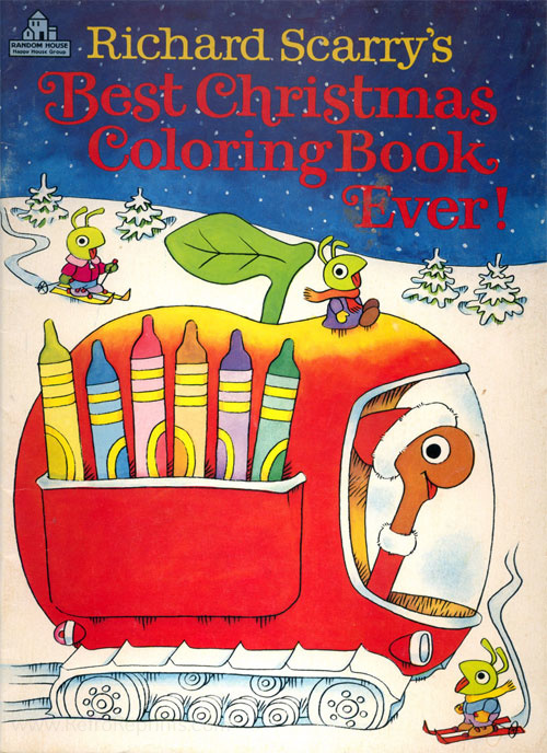 Busy World of Richard Scarry, The Best Christmas Coloring Book Ever!