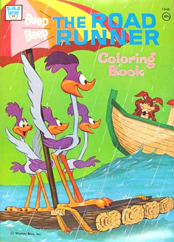 Road Runner Coloring Book