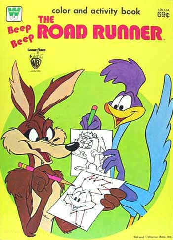 Road Runner Coloring and Activity Book