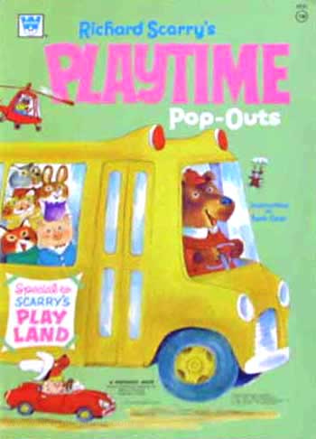 Busy World of Richard Scarry, The Press Out Book