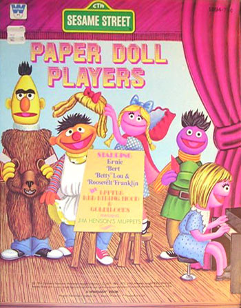 Sesame Street Paper Doll