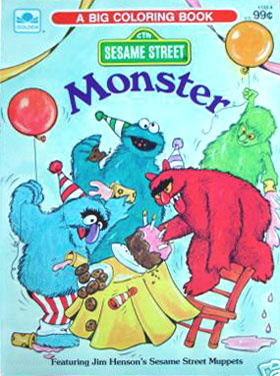 Sesame Street Monster