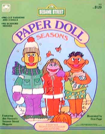 Sesame Street Paper Doll