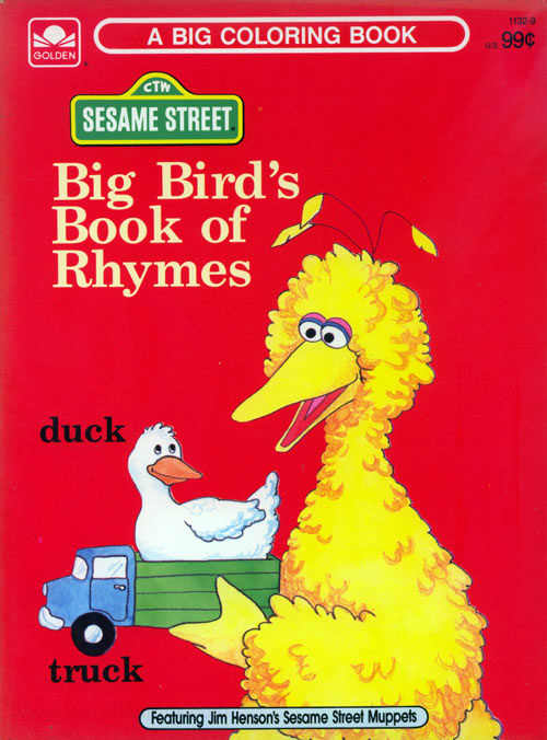 Sesame Street Big Bird's Book of Rhymes