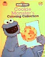 Sesame Street Cookie Monster Coloring Collection