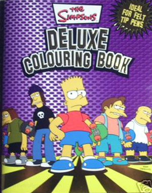 Simpsons, The Coloring Book