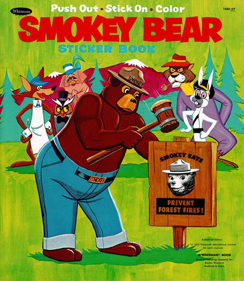 Smokey Bear Sticker Book