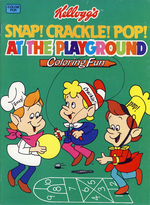 Commercial Characters Snap! Crackle! Pop! At the Playground