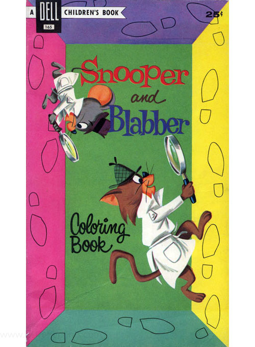 Snooper & Blabber Coloring Book