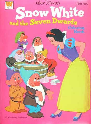 Snow White & the Seven Dwarfs Coloring Book