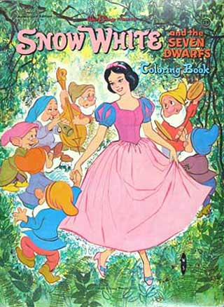 Snow White & the Seven Dwarfs Coloring Book