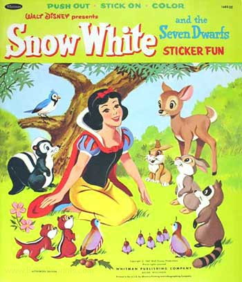 Snow White & the Seven Dwarfs Sticker Fun