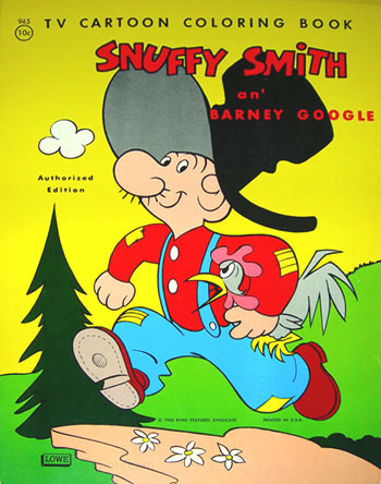 Barney Google and Snuffy Smith Coloring Book