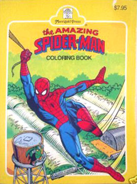 Spectacular Spider-man, The Coloring and Activity Book  Coloring Books at  Retro Reprints - The world's largest coloring book archive!