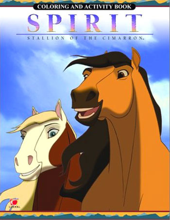 Spirit: Stallion of the Cimarron Coloring and Activity Book